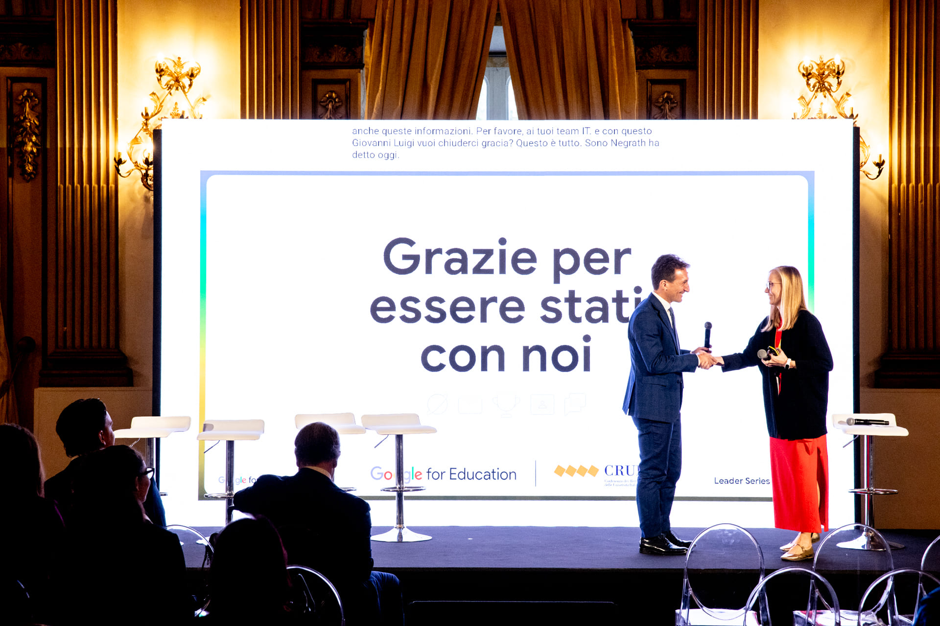 Grazie per essere stati con noi