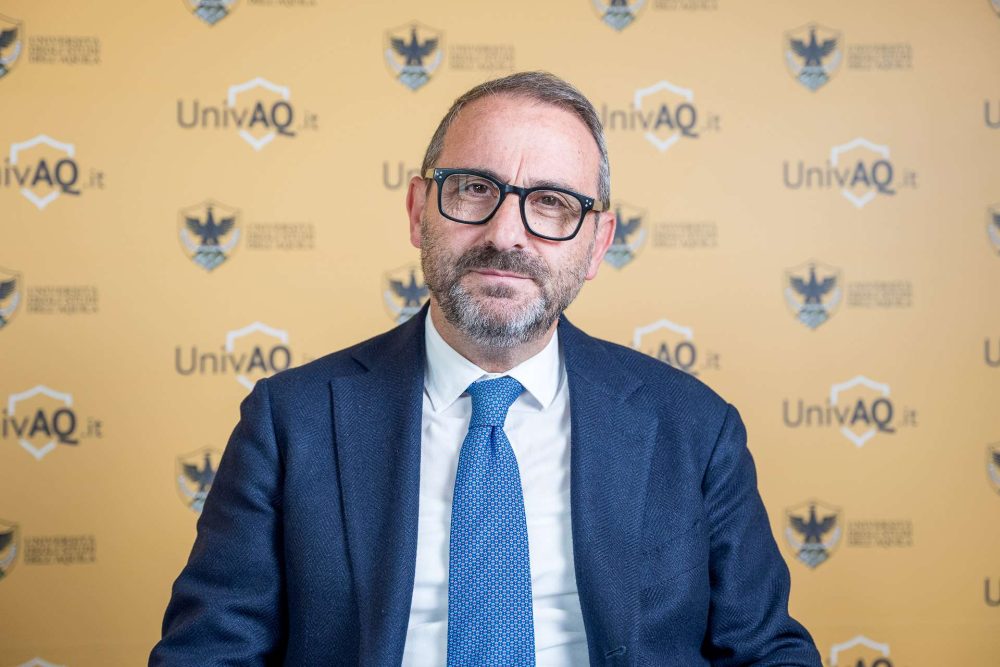 Fabio Graziosi, Rettore dell'Università degli Studi dell'Aquila